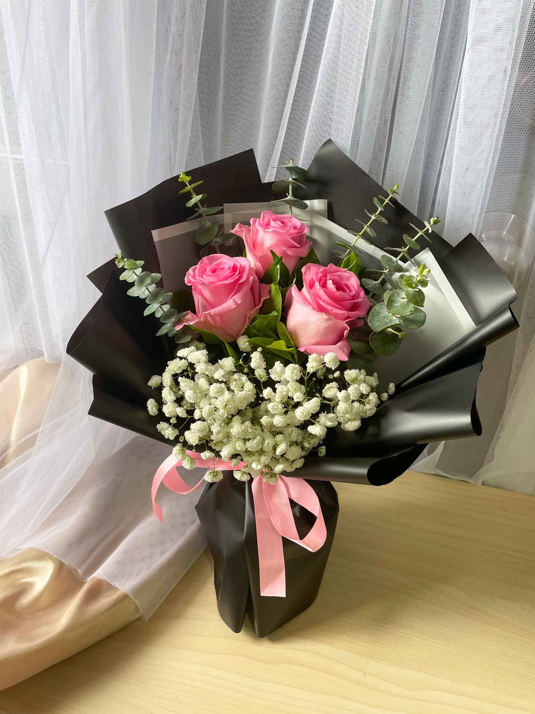 Pink Roses Bouquet