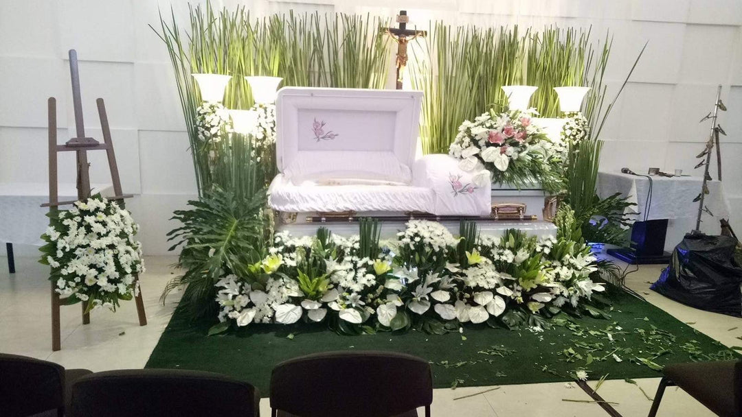 Funeral and Wake Garden Arrangement - FlowerRushPH