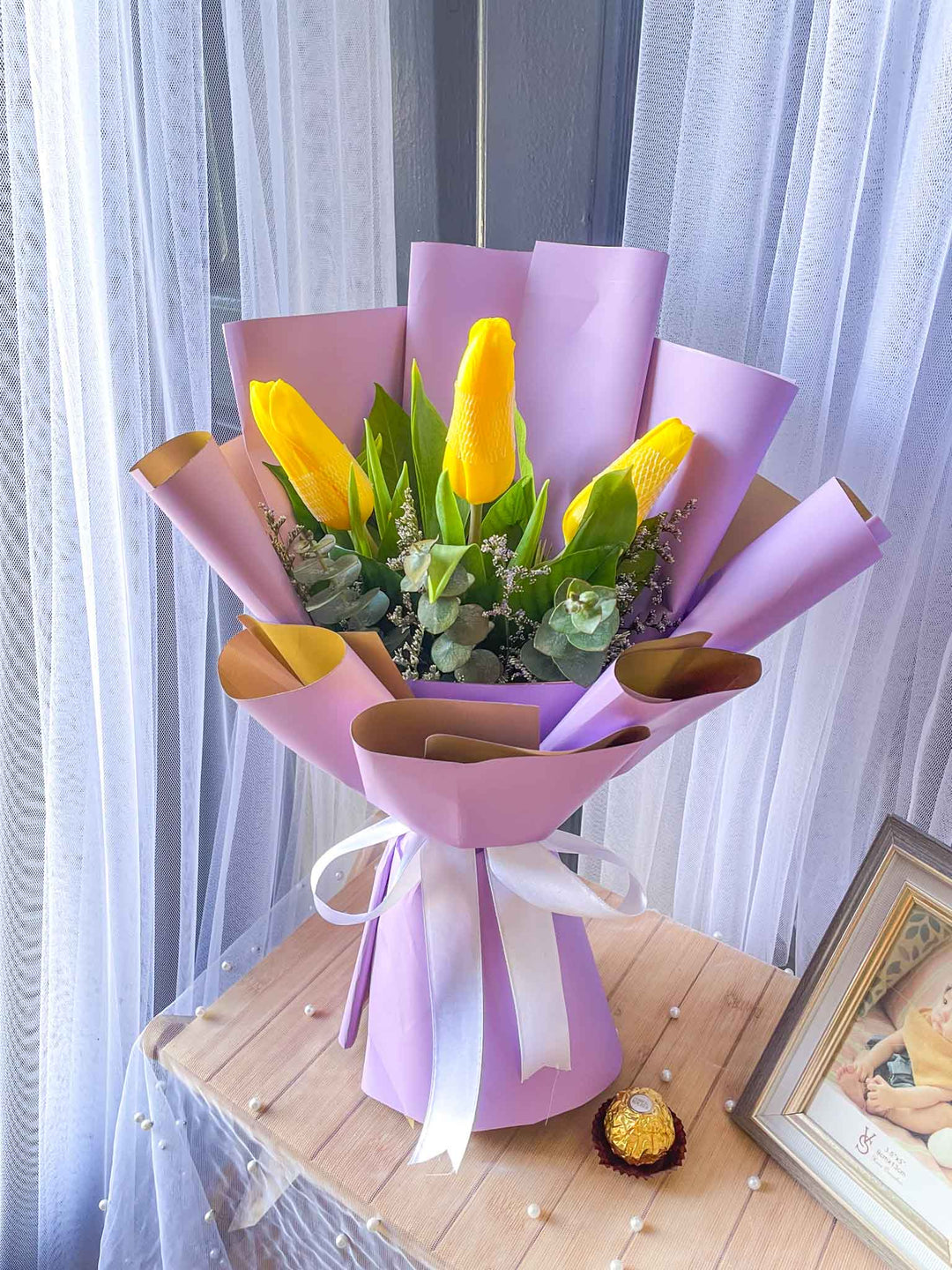 Lavender Glow Bouquet - FlowerRushPH