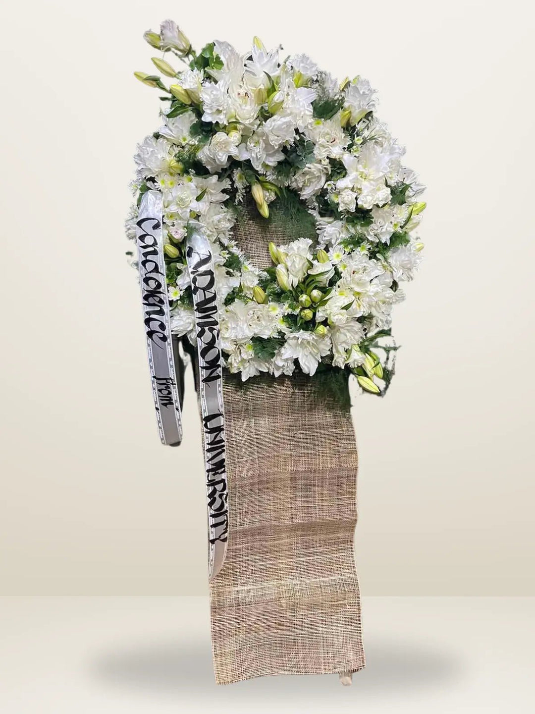 Rest in Peace Funeral Flower Arrangement - FlowerRushPH